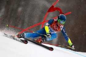 Американская гонолыжница Микаэла Шифрин на Олимпиаде в Сочи выиграла золото в слаломе