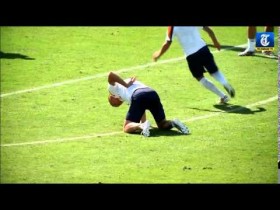 Видео: Роббен ударил Инди во время тренировки сборной Голландии